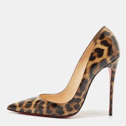 Christian Louboutin: Коричневые туфли  Pigalle