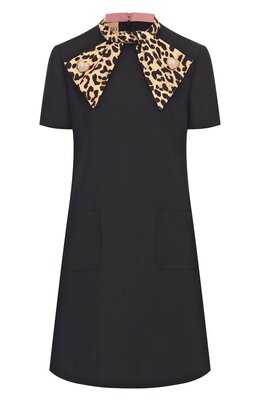 Valentino: Платье из шерсти 