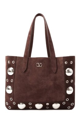 Valentino: Коричневая сумка 