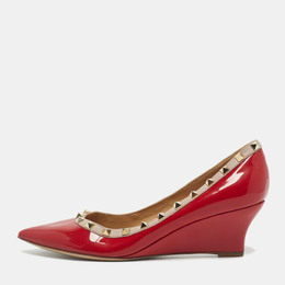 Valentino: Красные туфли  Rockstud