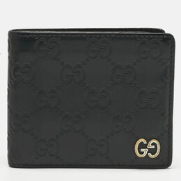Gucci: Чёрный кошелёк  Interlocking G