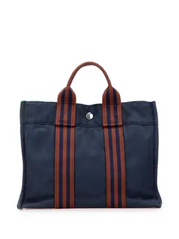 Hermès Pre-Owned: Голубая сумка-шоппер 