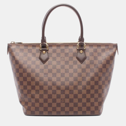 Louis Vuitton: Коричневая сумка-шоппер 