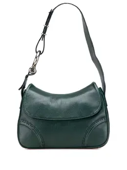 Burberry Pre-Owned: Зелёная сумка 