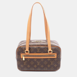 Louis Vuitton: Коричневая сумка 