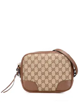 Gucci Pre-Owned: Коричневая сумка через плечо 