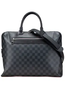 Louis Vuitton Pre-Owned: Чёрная сумка 