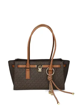 Michael Michael Kors: Коричневая сумка-шоппер 