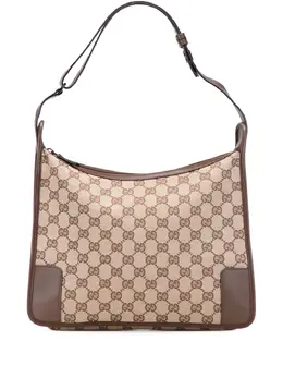 Gucci Pre-Owned: Коричневая сумка 