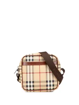Burberry Pre-Owned: Коричневая сумка через плечо 