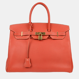 Hermes: Красная сумка  Birkin 35