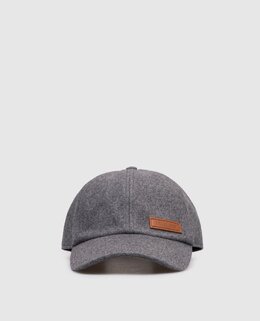 Trussardi: Сірі кепки 