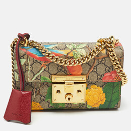Gucci: Многоцветная сумка  GG Supreme