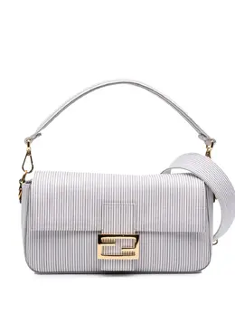 Fendi Pre-Owned: Сумка в полоску 