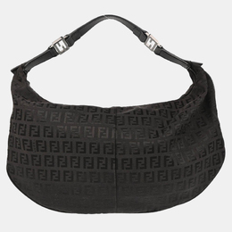 Fendi: Чёрная сумка 