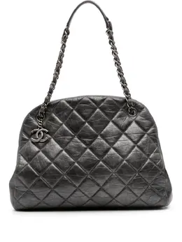 CHANEL Pre-Owned: Серая сумка 