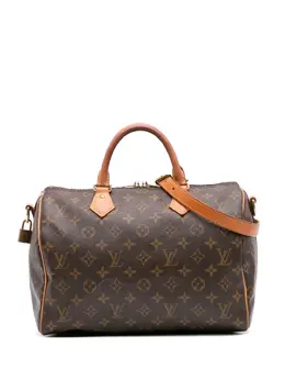 Louis Vuitton Pre-Owned: Коричневая сумка 