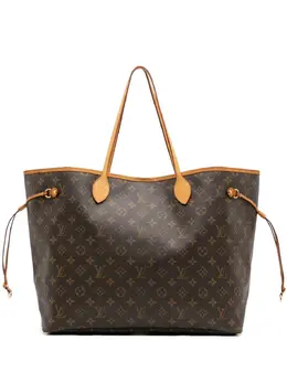 Louis Vuitton Pre-Owned: Коричневая сумка-шоппер 