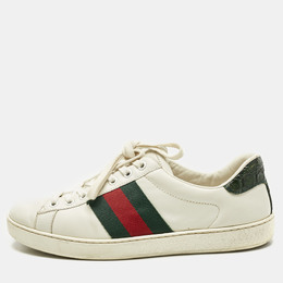Gucci: Белые кроссовки  Ace
