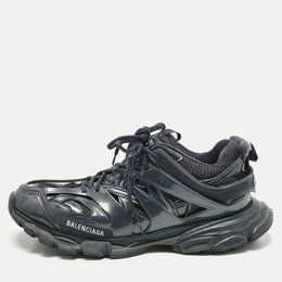 Balenciaga: Синие кроссовки  Track