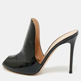 Gianvito Rossi: Чёрные сандалии 