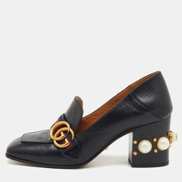 Gucci: Чёрные лоферы  Web