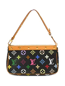 Louis Vuitton Pre-Owned: Чёрная сумка 