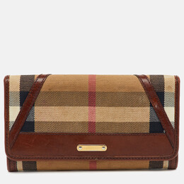 Burberry: Коричневый кошелёк 