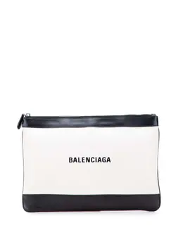 Balenciaga Pre-Owned: Синий клатч 
