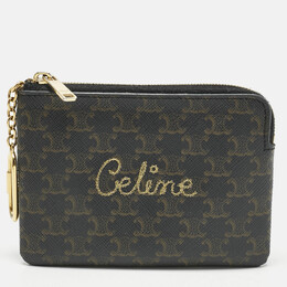 Celine: Коричневый кошелёк 