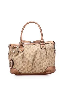 Gucci Pre-Owned: Коричневая сумка 