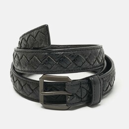 Bottega Veneta: Ремень  Intrecciato