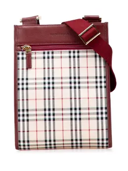 Burberry Pre-Owned: Красная сумка через плечо 