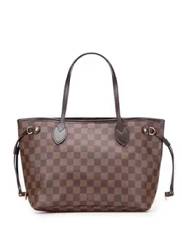 Louis Vuitton Pre-Owned: Коричневая сумка-шоппер 