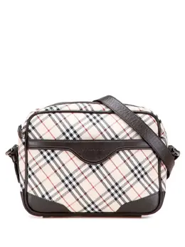 Burberry Pre-Owned: Коричневая сумка через плечо 