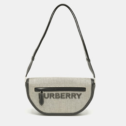 Burberry: Чёрная сумка  Olympia