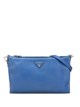 Prada Pre-Owned: Голубая сумка через плечо 