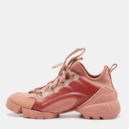 Dior: Розовые кроссовки 