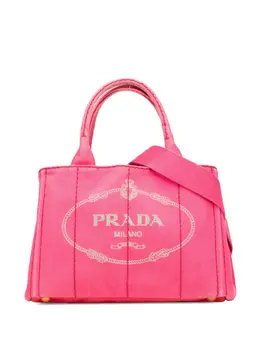 Prada Pre-Owned: Розовая сумка 