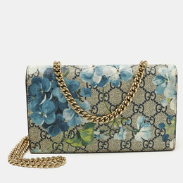 Gucci: Бежевый кошелёк  GG Supreme