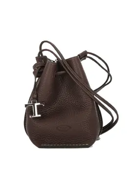 Tod's: Коричневая сумка 