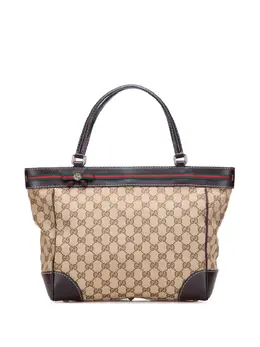 Gucci Pre-Owned: Коричневая сумка-шоппер 
