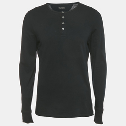 Tom Ford: Синяя футболка  Henley