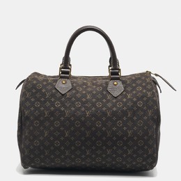 Louis Vuitton: Коричневая сумка  Speedy 30
