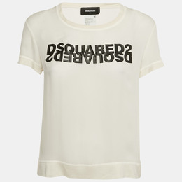 Dsquared2: Белая футболка 