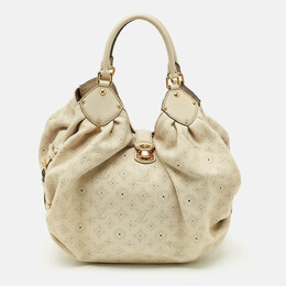 Louis Vuitton: Бежевая сумка 