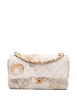 CHANEL Pre-Owned: Сумка с растительным принтом 