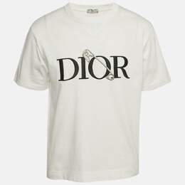 Dior Homme: Белая футболка 