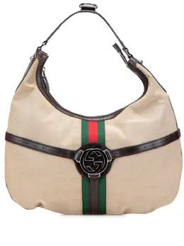 Gucci Pre-Owned: Коричневая сумка 
