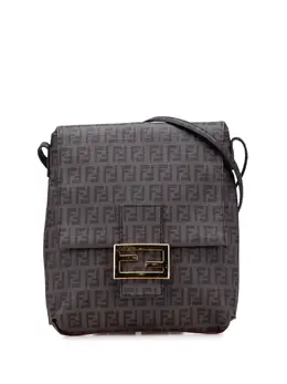 Fendi Pre-Owned: Коричневая сумка через плечо 